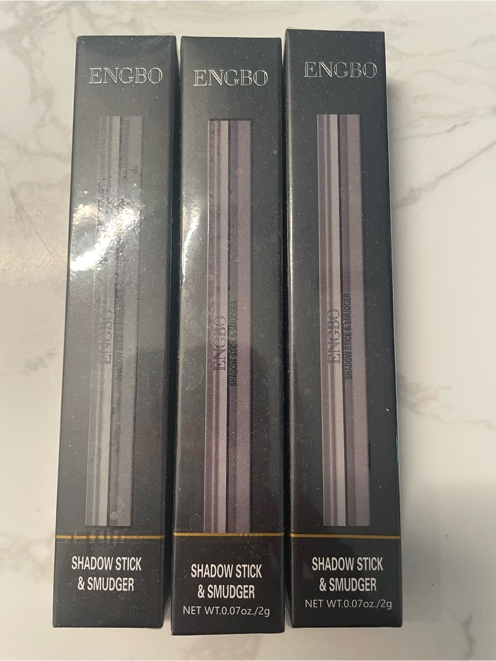 ENGBO Shadow Stick & Smudger Trio - Black Packaging